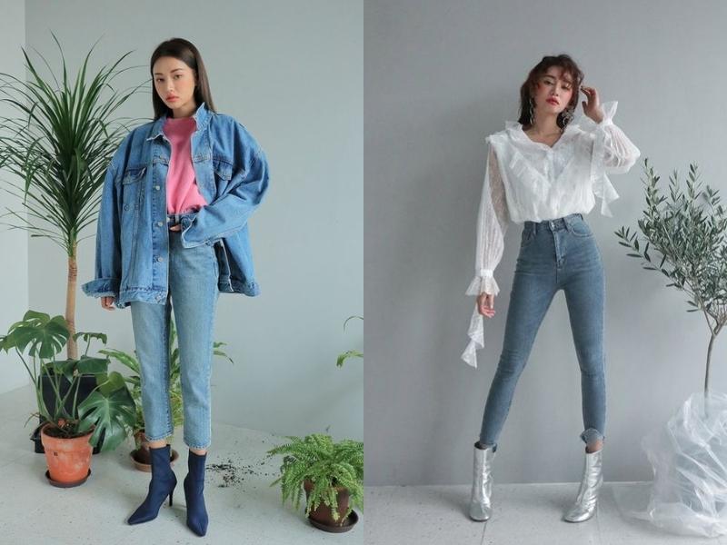 07eace17-phoi-do-voi-boot-15 Quần jeans giúp set đồ của bạn trông cá tính hơn (Nguồn: en.stylenanda.com)
