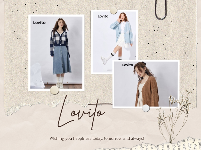2b0a87f8-phoi-do-voi-ao-cardigan-20 Áo cardigan của Lovito mang đến phong cách trẻ trung, đa dạng (Nguồn: Shopee Blog)
