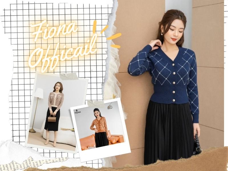 60469d94-phoi-do-voi-ao-cardigan-22 Áo cardigan của Fiona mang đến phong cách trưởng thành, tinh tế (Nguồn: Shopee Blog)