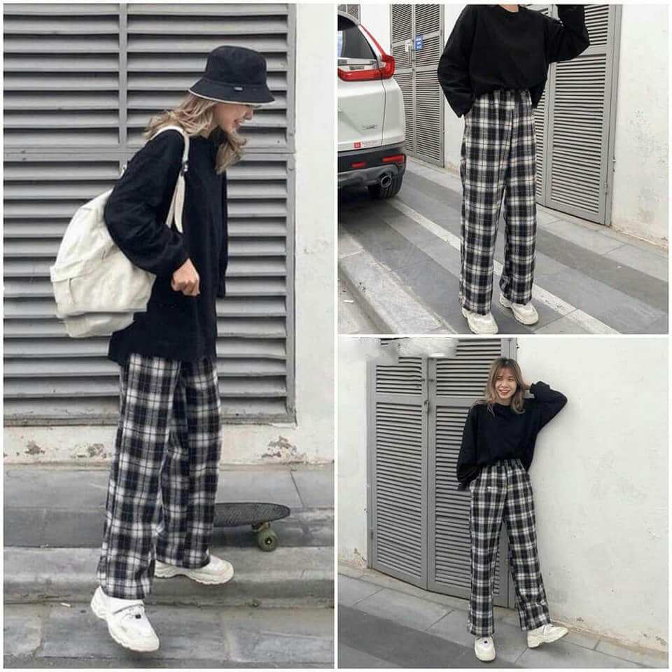 9912eeeb-ao-sweater-mac-voi-quan-gi-1 Mix áo sweater và quần ống rộng